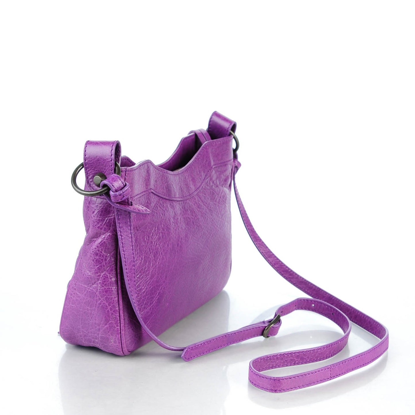 Agneau Classic Hardware Hip Ultraviolet