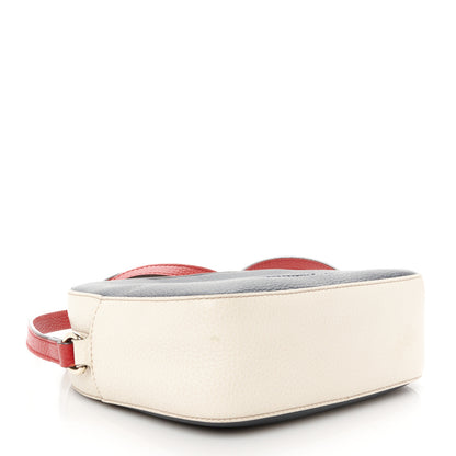 Gucci Dollar Calfskin Small Soho Disco Bag Blue Hibiscus Red Mystic White 4 of 11