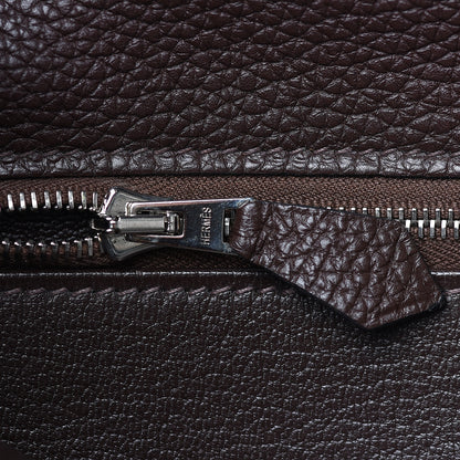 Hermes Togo Kelly Retourne 35 Chocolate 12 of 32