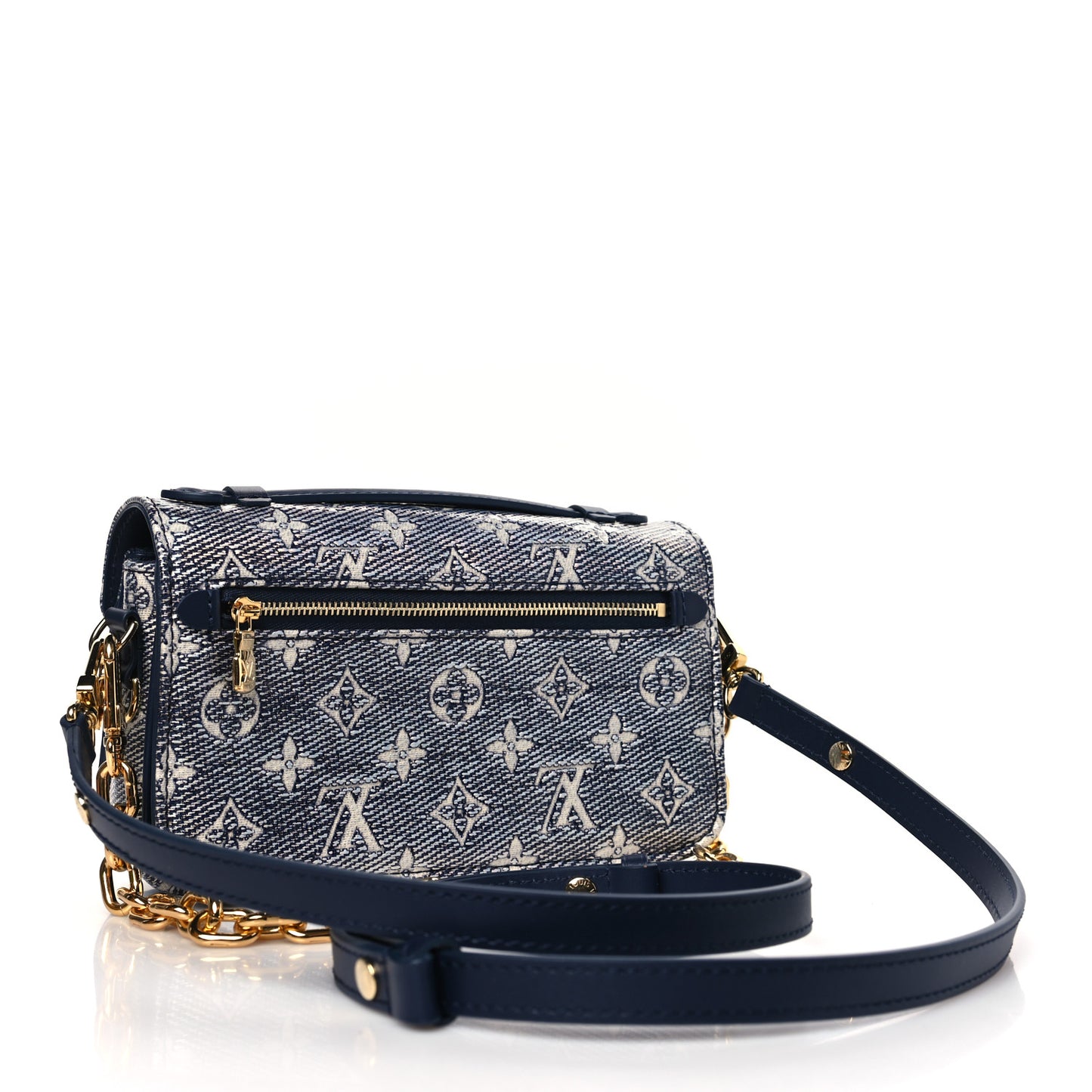 Monoglam Pochette Metis East West Blue