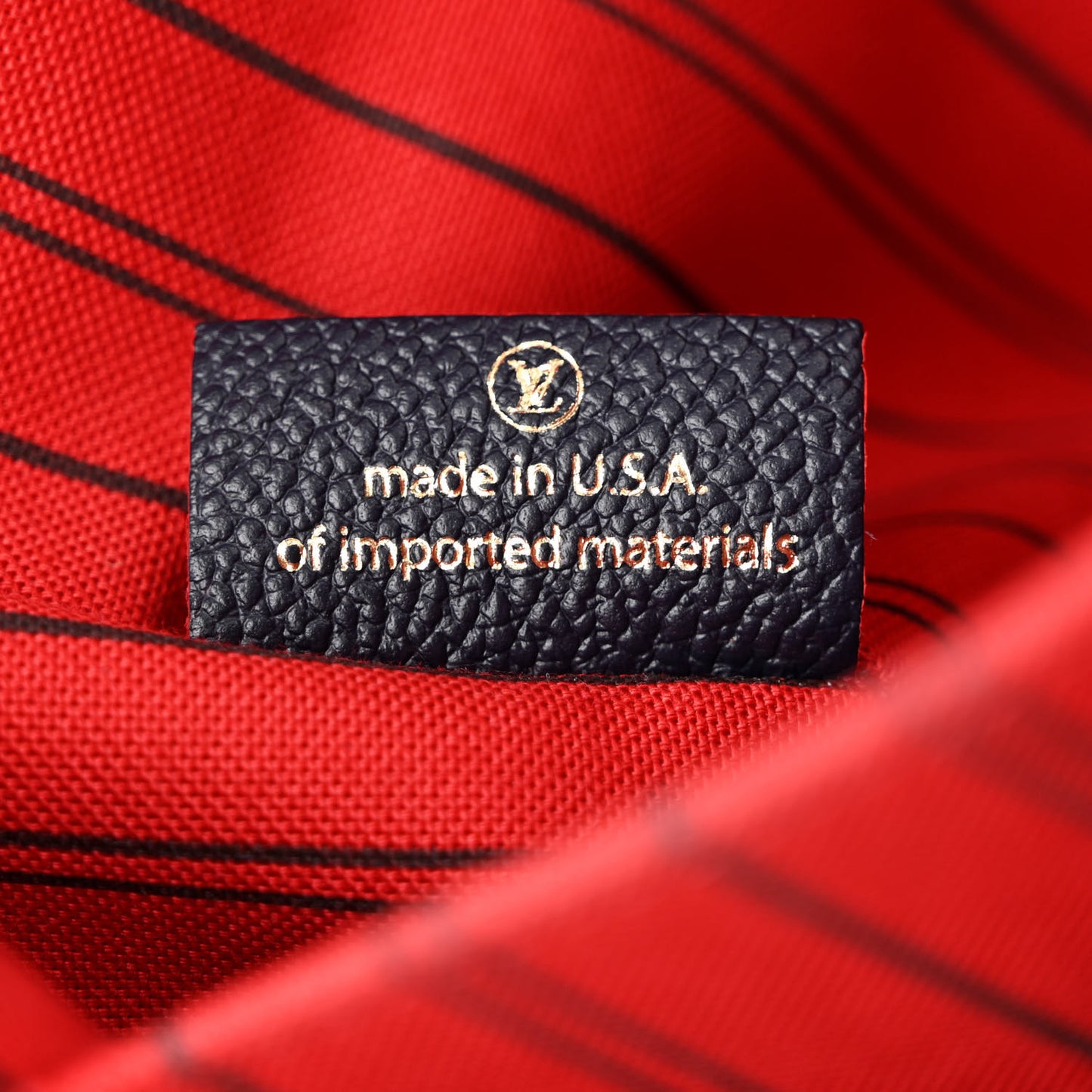 Empreinte Pochette Metis Marine Rouge