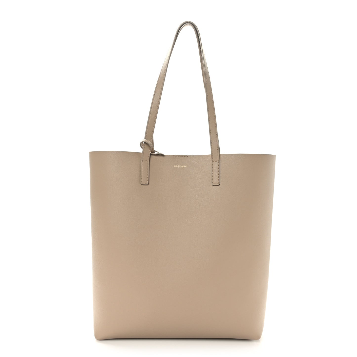 Calfskin Toy Shopping Tote Nude Powder