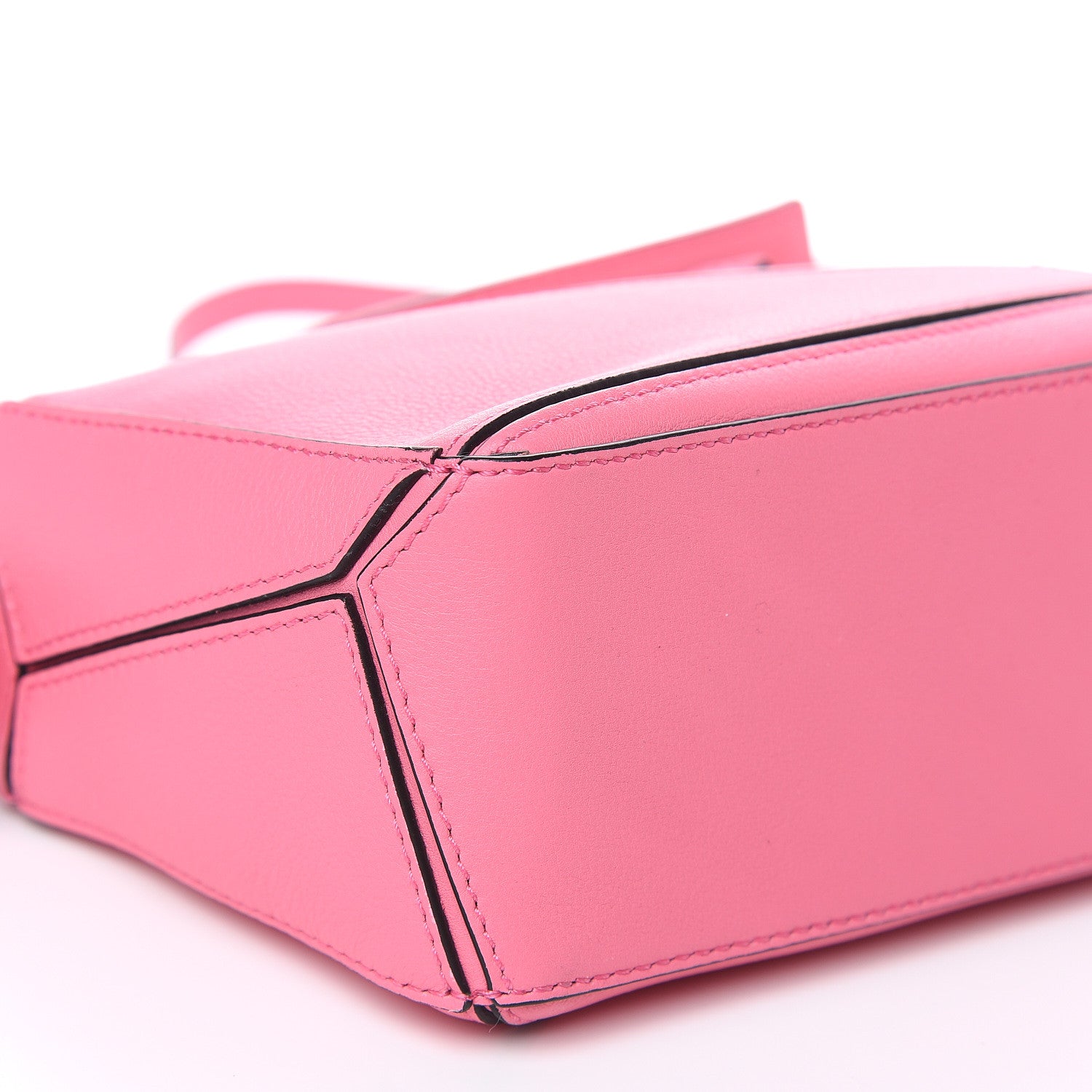 Loewe Calfskin Mini Puzzle Bag Wild Rose 9 of 10