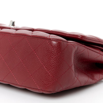 Chanel Caviar Quilted Medium Double Flap Red 11 of 11