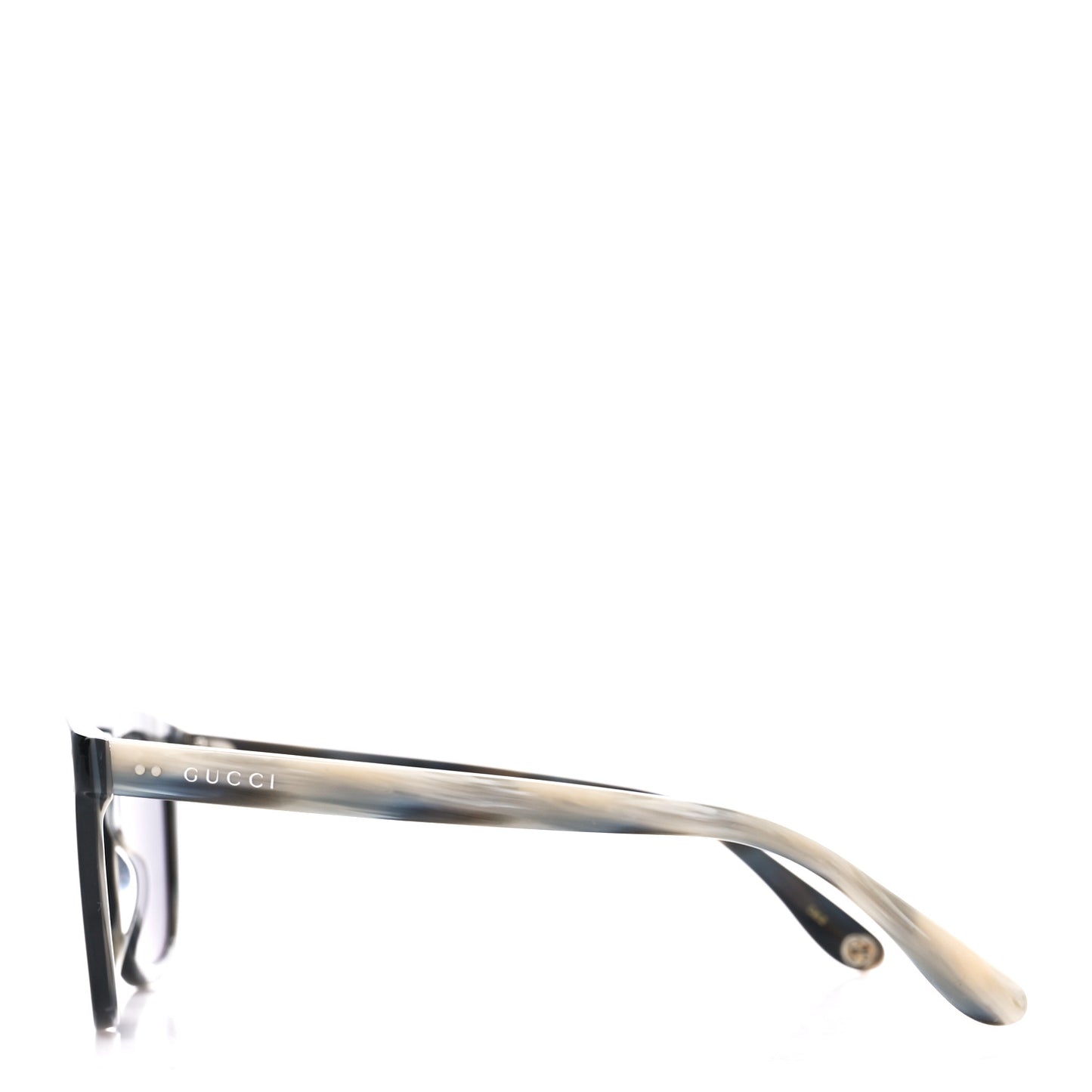 Acetate Square Sunglasses GG0571S Black