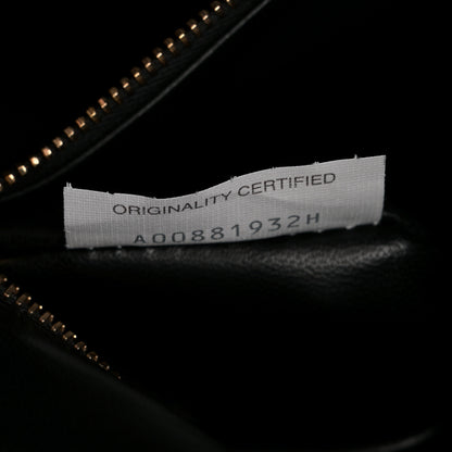 Bottega Veneta Calfskin Suede Striped Large Hop Black Matcha Leaf Jam White 7 of 12