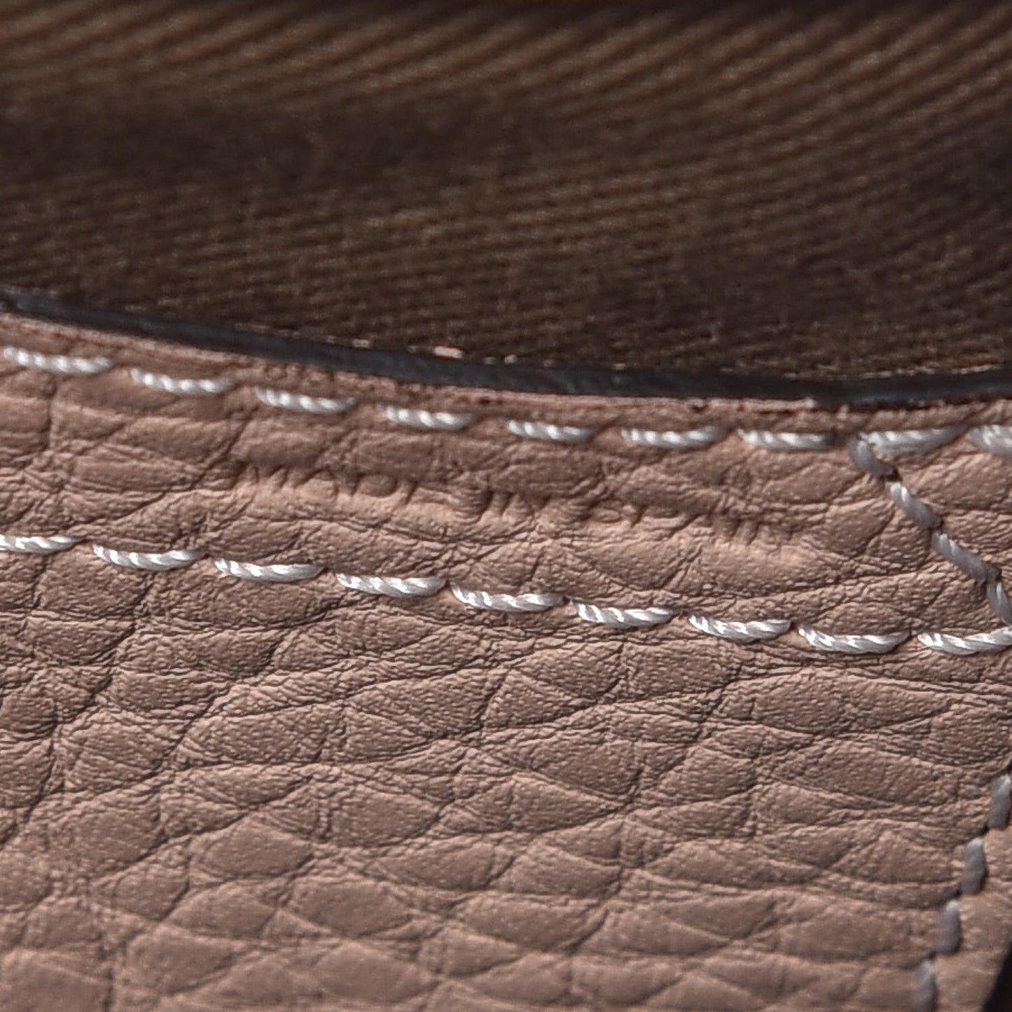 Calfskin Mini Marcie Round Crossbody Bag Blush Nude