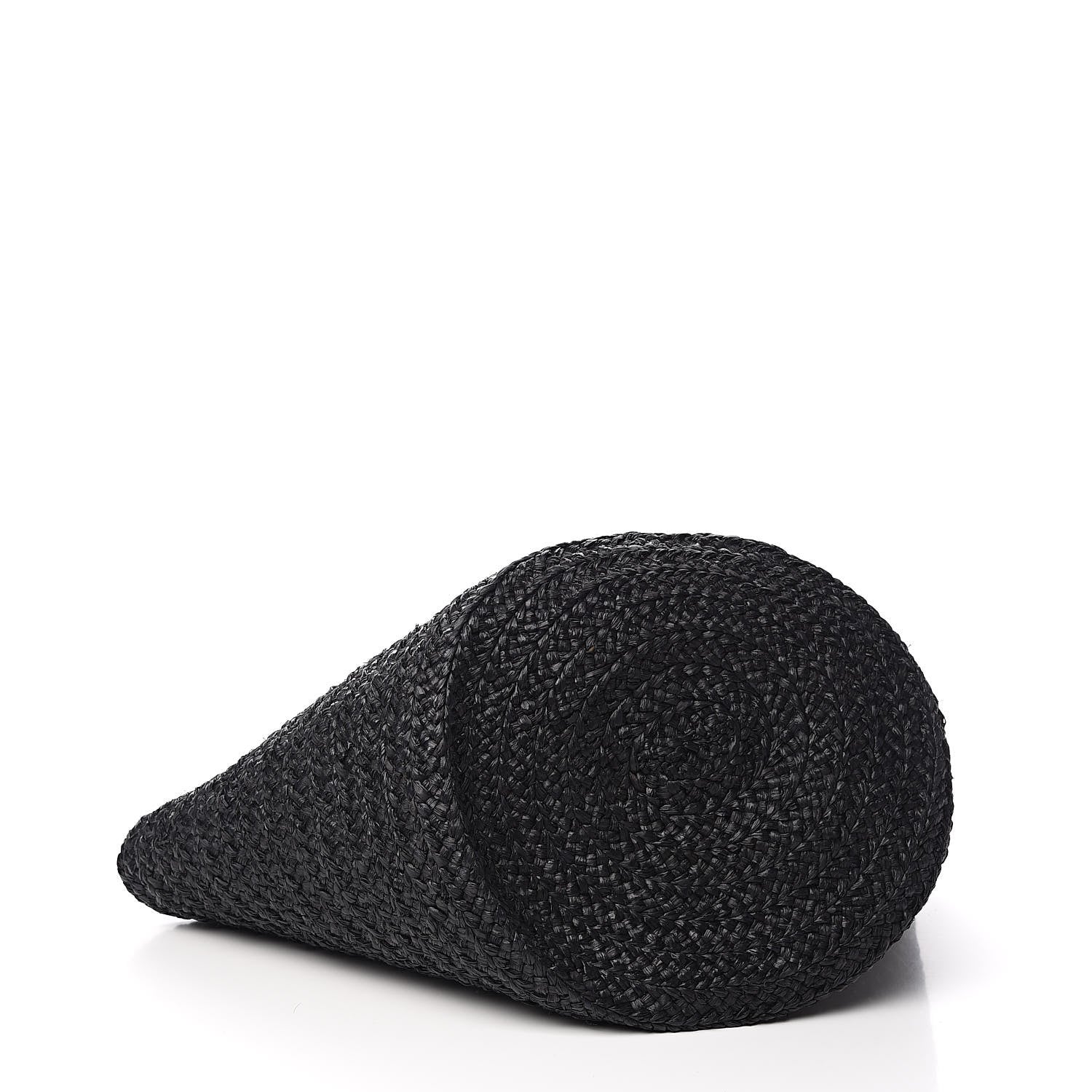 Saint Laurent Raffia Medium Panier Bag Black 4 of 9