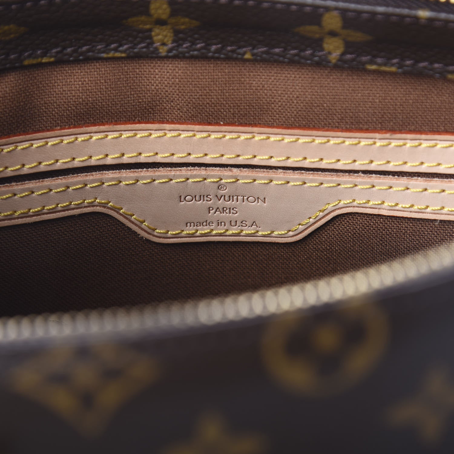 Louis Vuitton Monogram Cabas Piano 6 of 9
