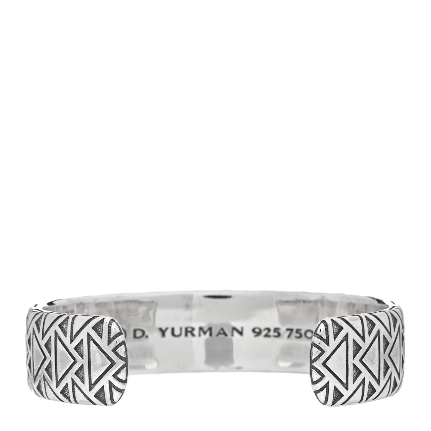 Sterling Silver 18K Yellow Gold Southwest Cuff Bracelet