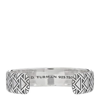David Yurman Sterling Silver 18K Yellow Gold Southwest Cuff Bracelet 2 of 3