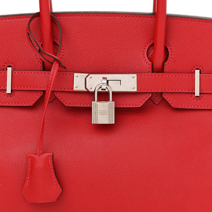Hermes Epsom Birkin 30 Rouge Casaque 8 of 12