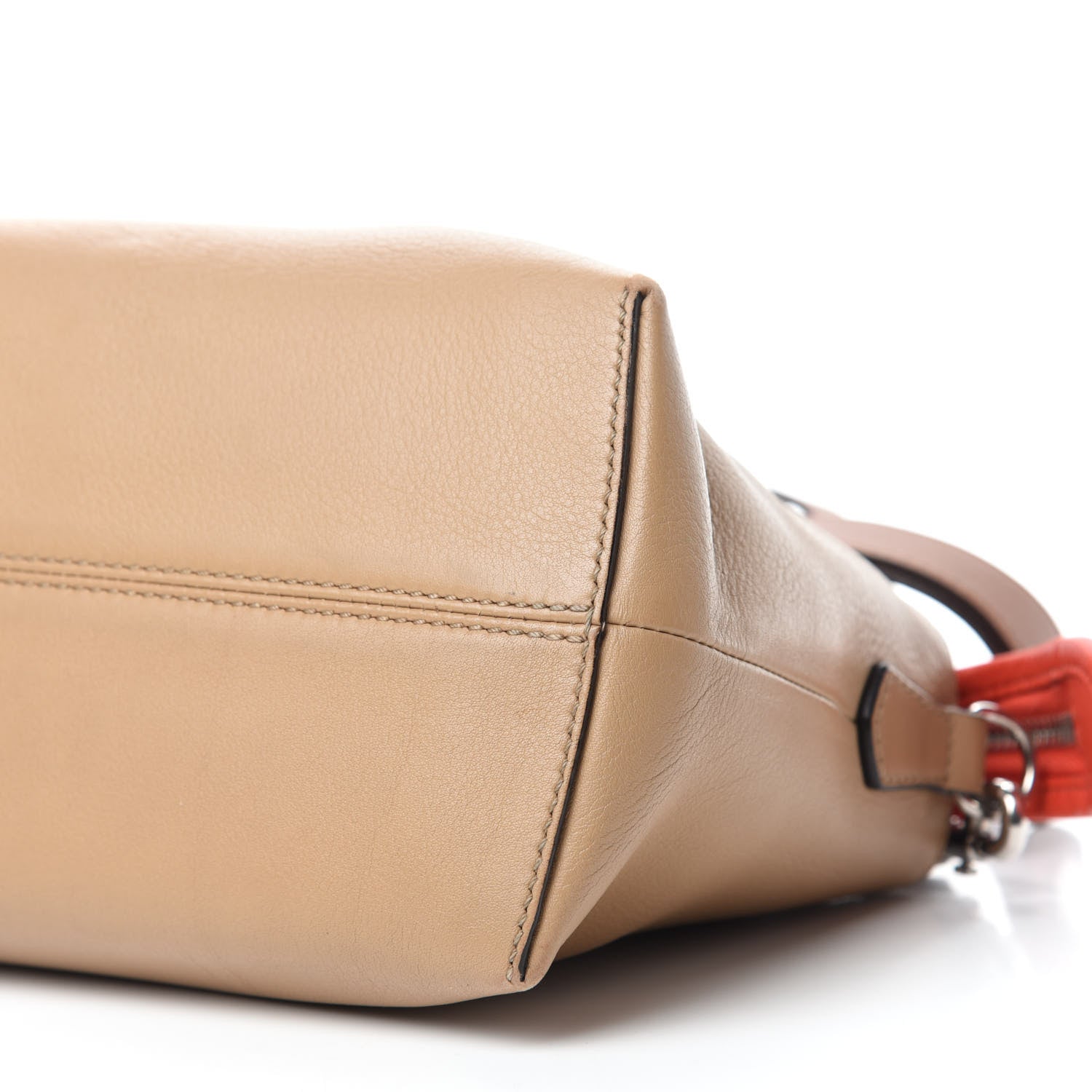 Fendi Vitello Dolce 5 Color Medium By The Way Boston Bag Cuoio Multicolor 7 of 16