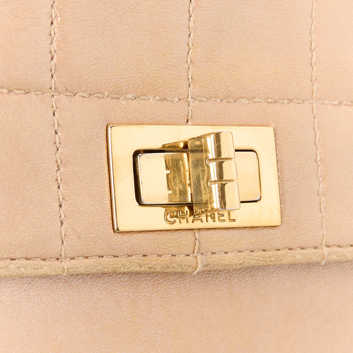 Chanel Metallic Lambskin Chocolate Bar Accordion Mademoiselle Pink 9 of 16