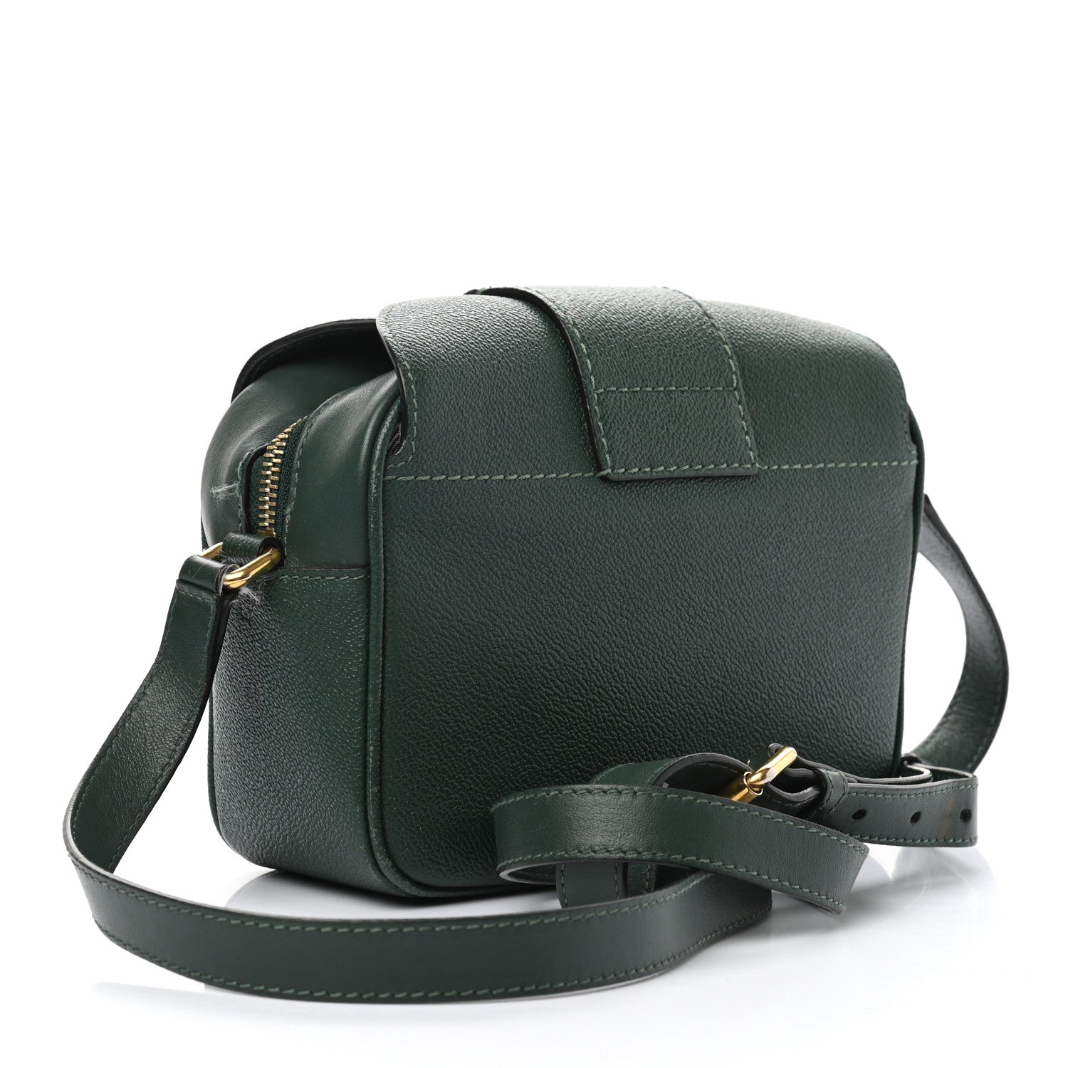 Burberry Soft Grain Calfskin Small Medley Crossbody Green 3 of 15