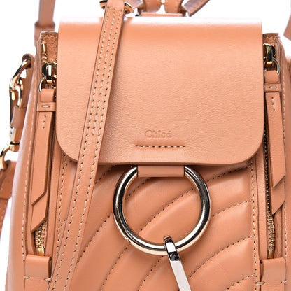 Chloe Calfskin Quilted Mini Faye Backpack Blushy Pink 14 of 14