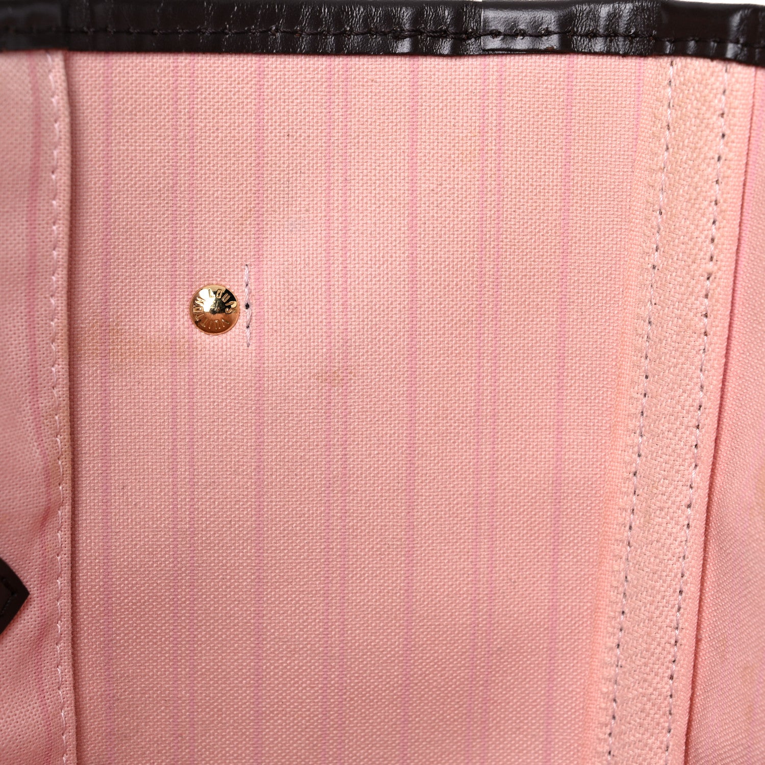 Louis Vuitton Damier Ebene Neo Neverfull MM Rose Ballerine 14 of 31