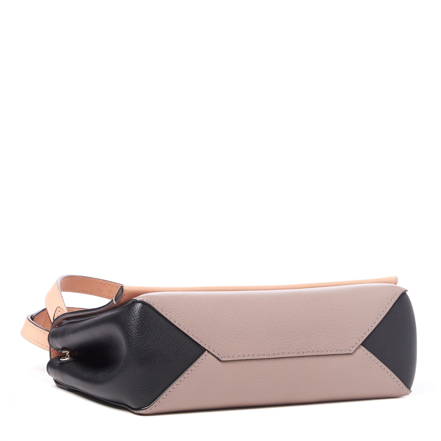 Calfskin Lockme II Chain Bag BB Venus Pink Black Magnolia