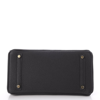 Hermes Togo Birkin 30 Black 7 of 31