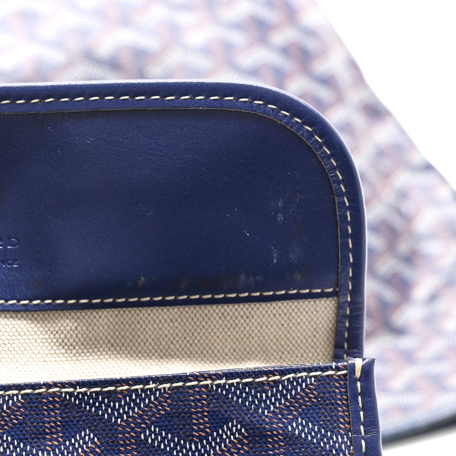 Goyard Goyardine Saint Louis PM Navy 10 of 13