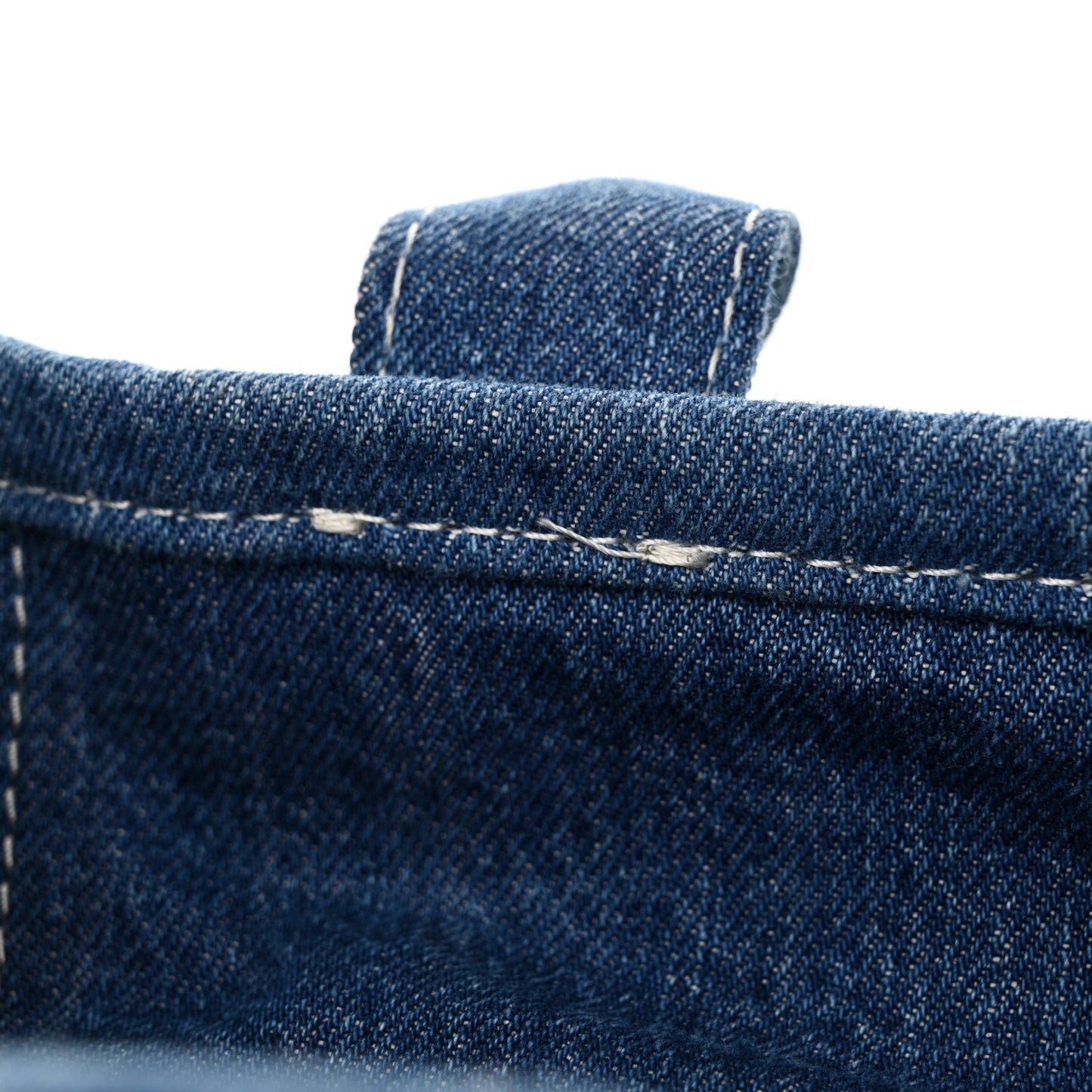 Denim Canvas Medium The Tote Bag Blue