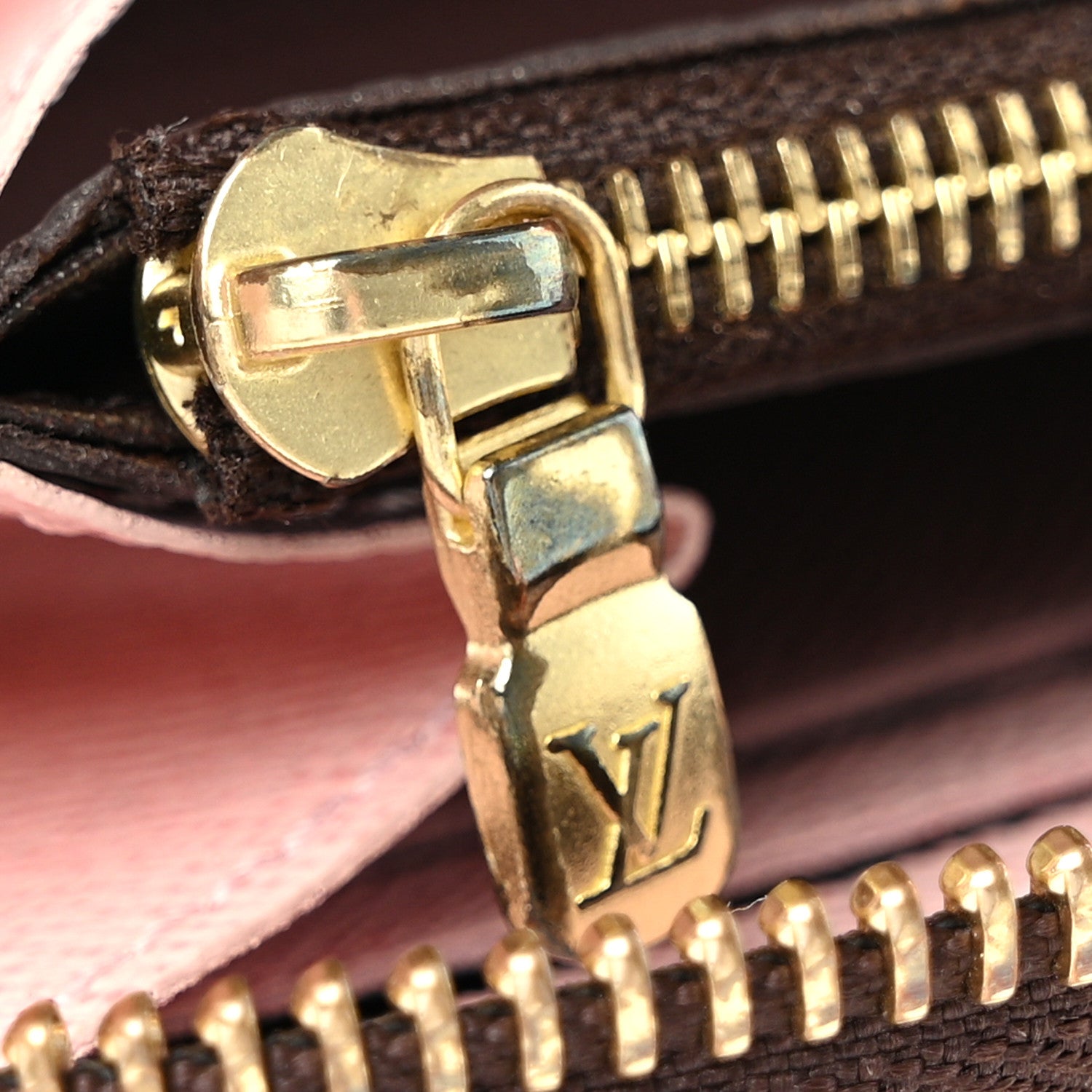 Louis Vuitton Monogram Clemence Wallet Rose Ballerine 9 of 11