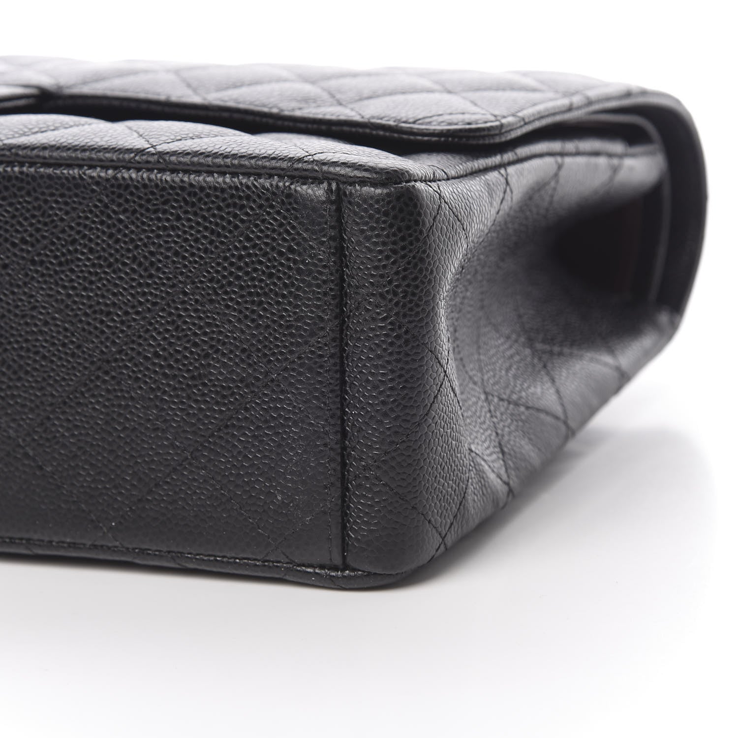 Chanel Caviar Quilted Maxi Double Flap Black 10 of 13