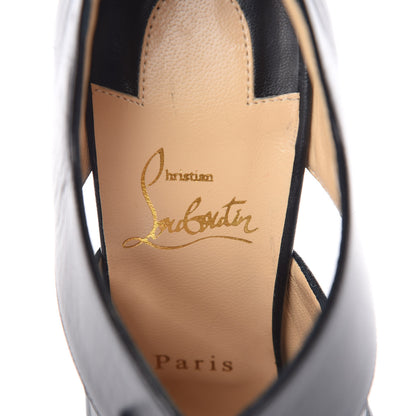 Christian Louboutin Kid Corsita 120 Ankle Boots 39.5 Black 5 of 9