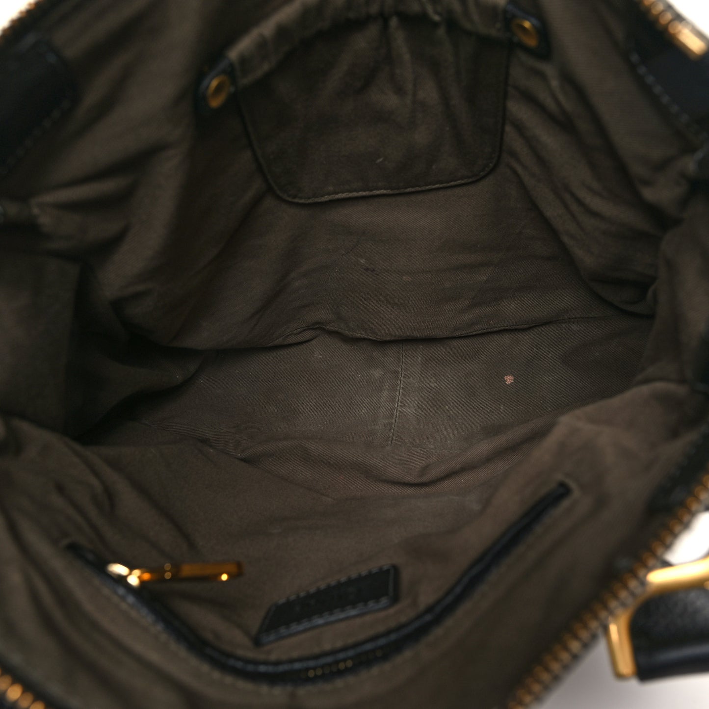 Calfskin Medium Marcie Satchel Black