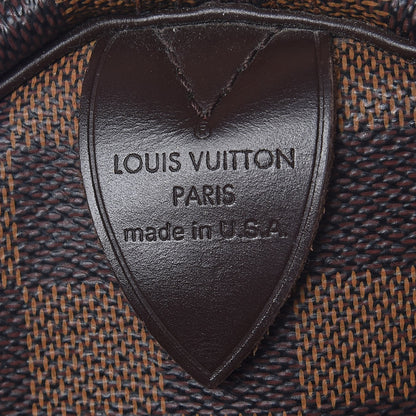 Louis Vuitton Damier Ebene Speedy 30 6 of 10