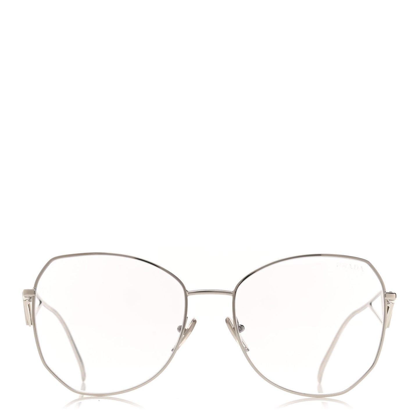 Metal Symbole Triangle Logo Sunglasses SPR57Y Grey