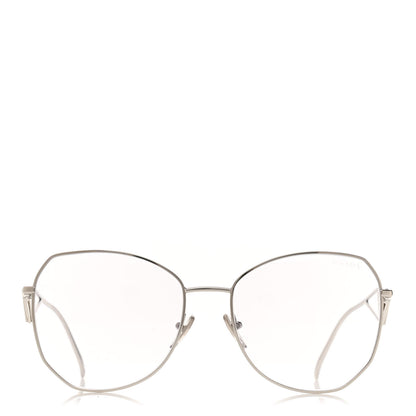 Prada Metal Symbole Triangle Logo Sunglasses SPR57Y Grey 2 of 7