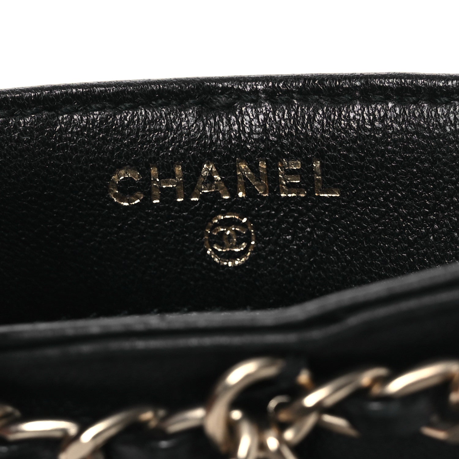 Chanel Lambskin Tech Me Out Clutch With Chain Black 6 of 13