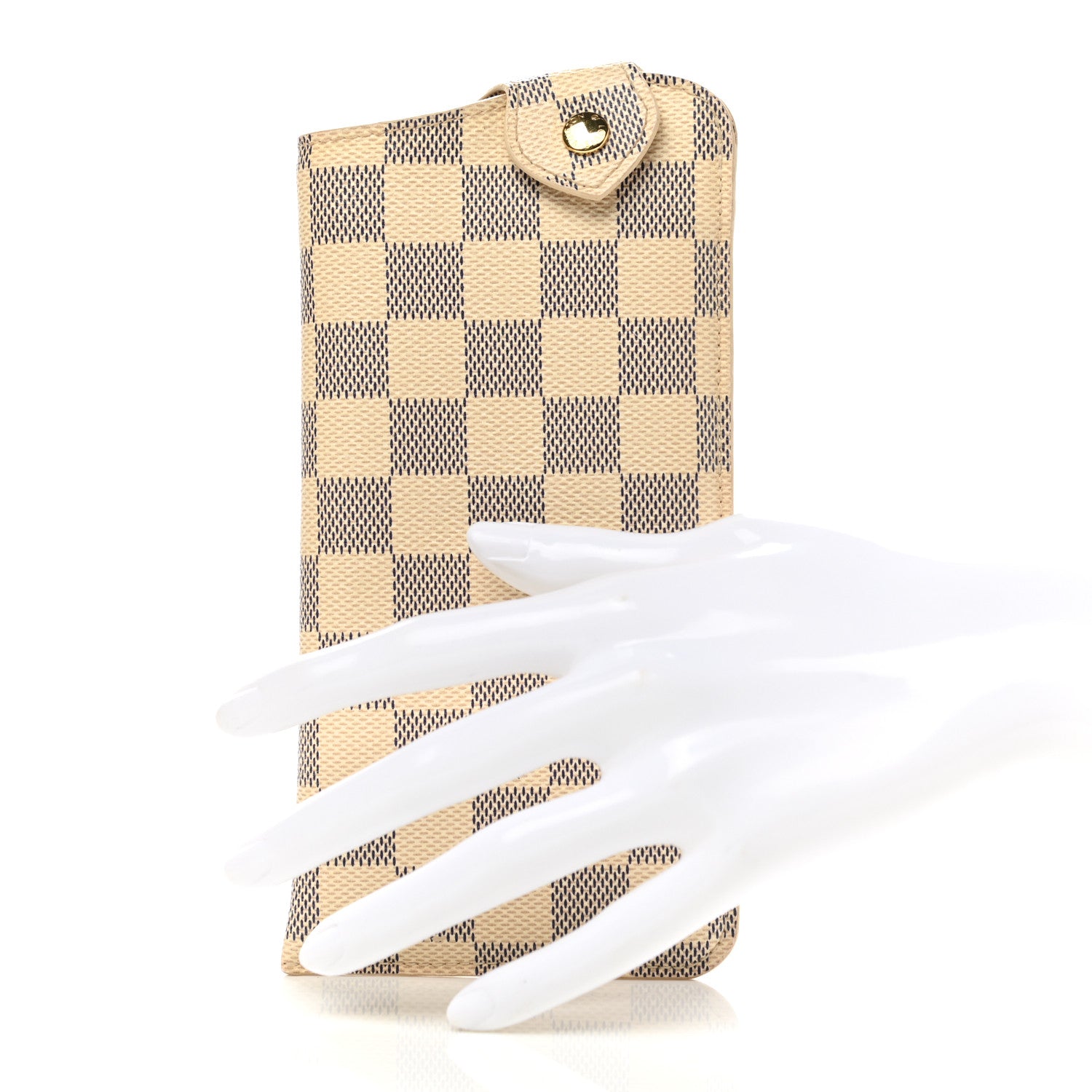 Louis Vuitton Damier Azur Sunglasses Case MM 2 of 7