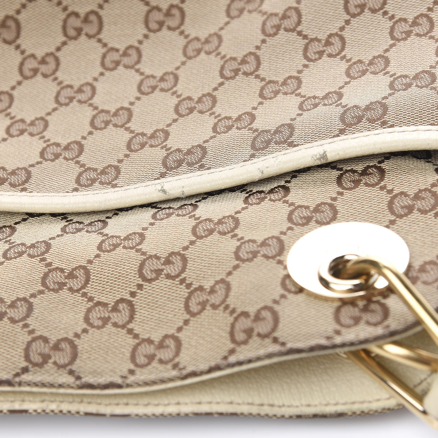 Gucci Monogram Medium Eclipse Shoulder Bag Off White 8 of 17