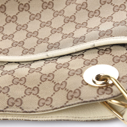 Gucci Monogram Medium Eclipse Shoulder Bag Off White 8 of 17