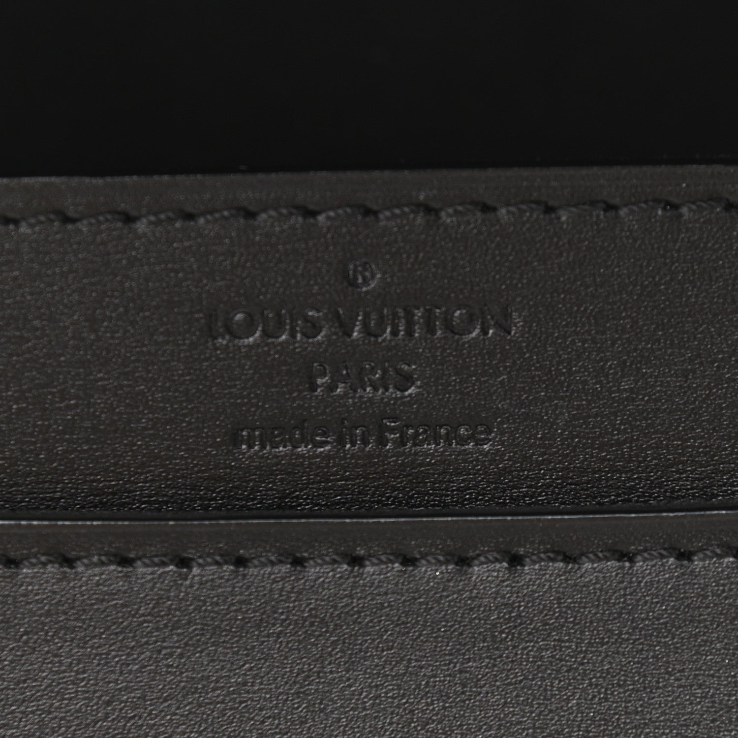 Louis Vuitton Calfskin Chain Louise GM Black 7 of 11