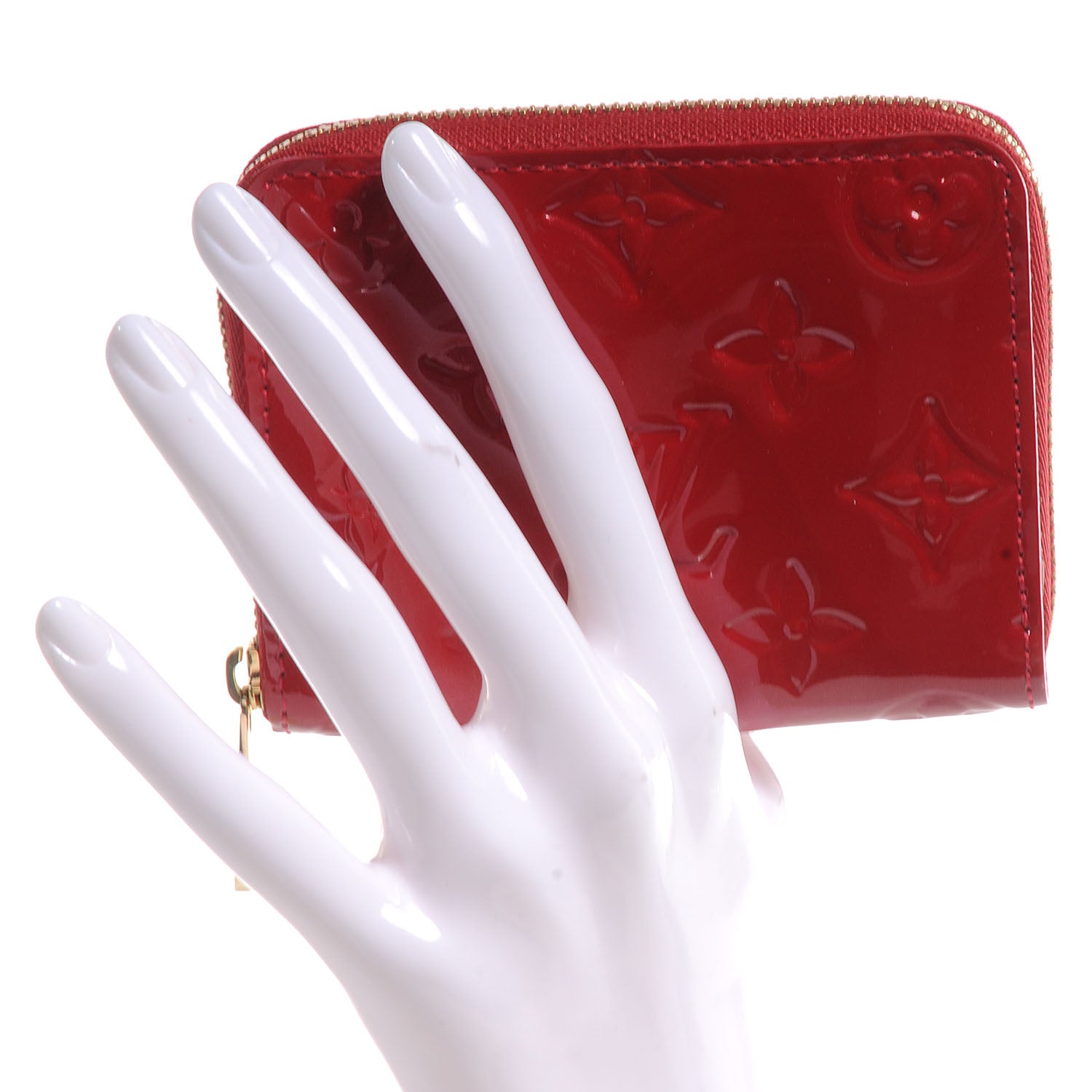 Louis Vuitton Vernis Zippy Coin Purse Pomme D'Amour 2 of 8