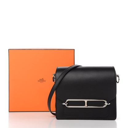 Hermes Swift Mini Sac Roulis Black 10 of 10