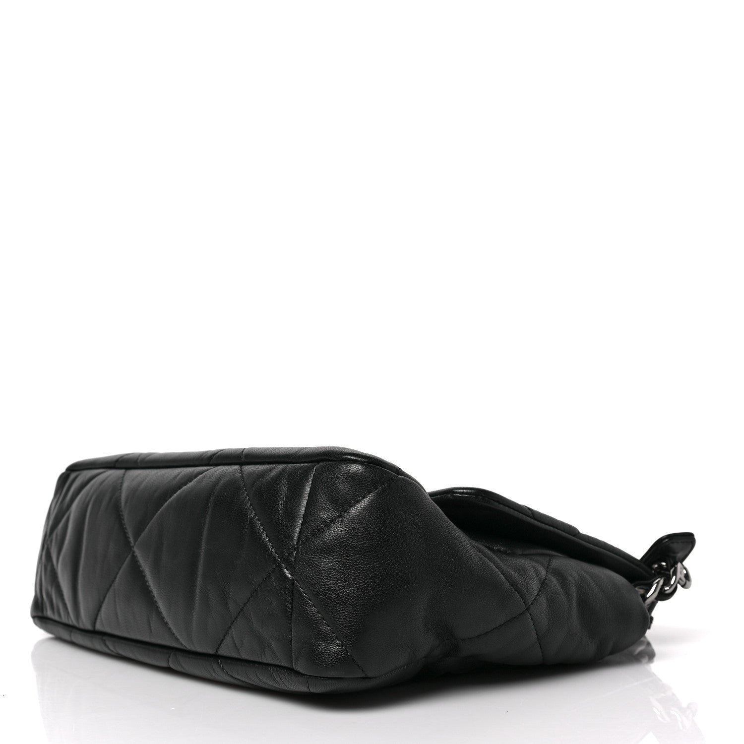 Chanel Lambskin Quilted Large Chanel 19 Flap Black 8 of 8