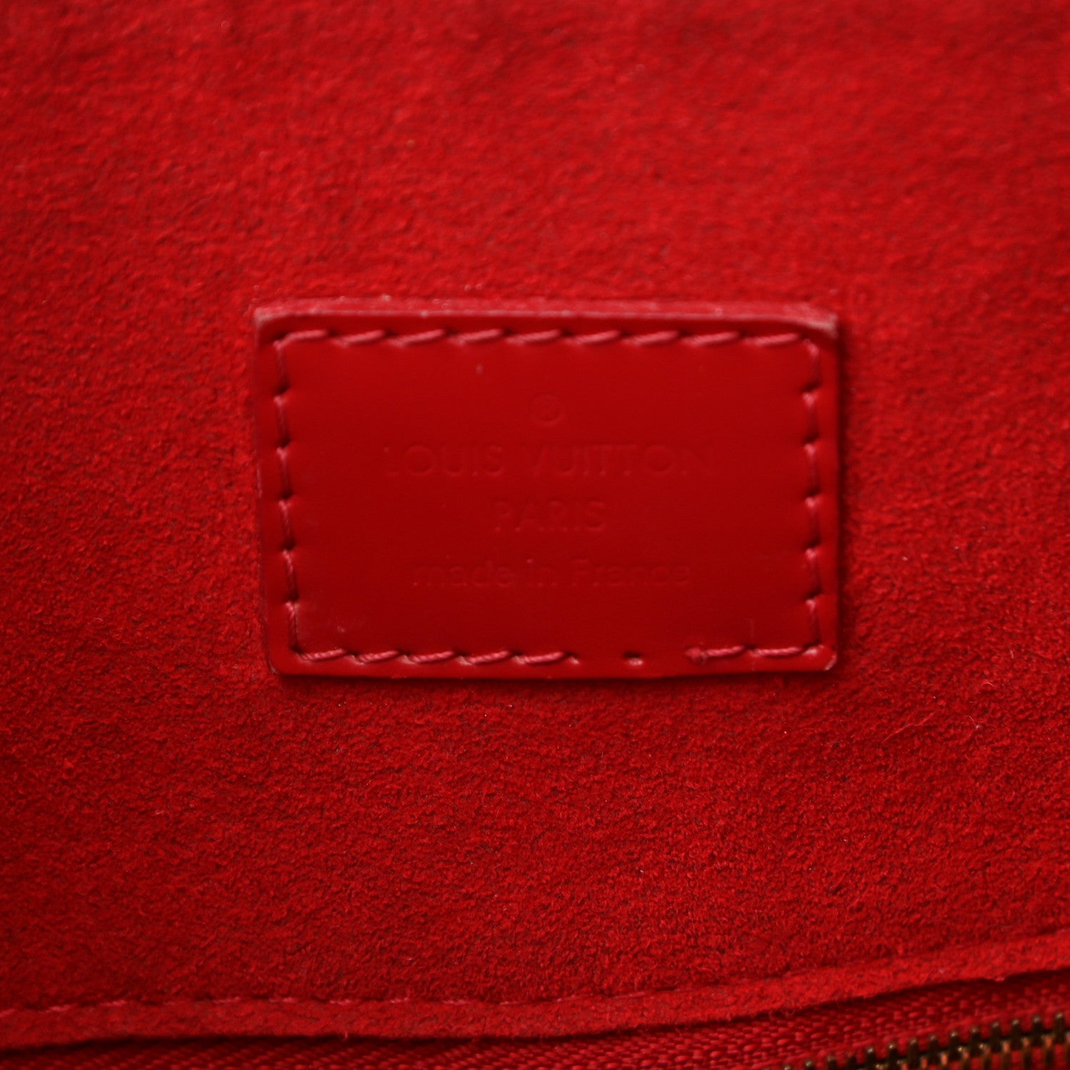 Louis Vuitton Damier Ebene Caissa Hobo Cherry 6 of 20