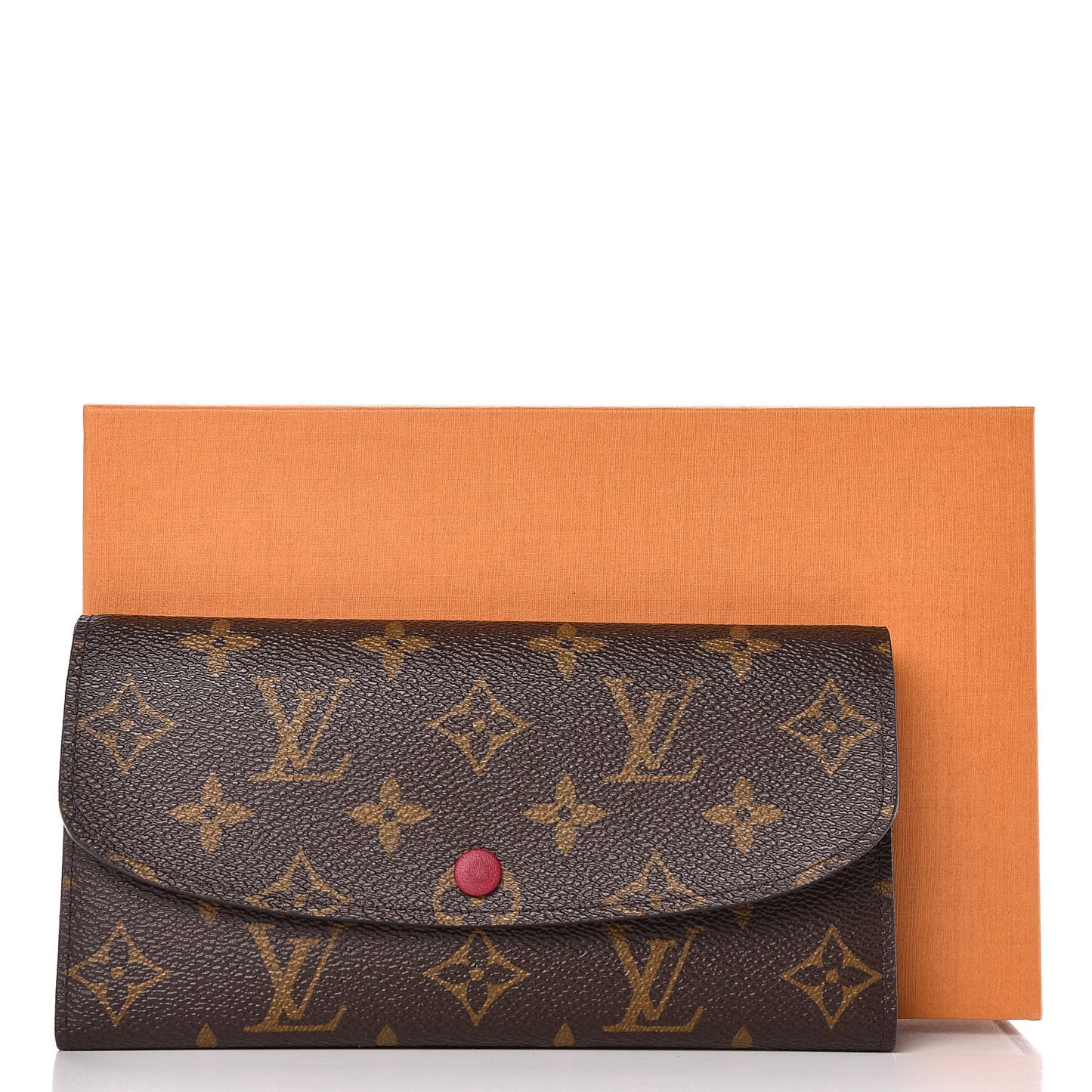 Monogram Emilie Wallet Fuchsia