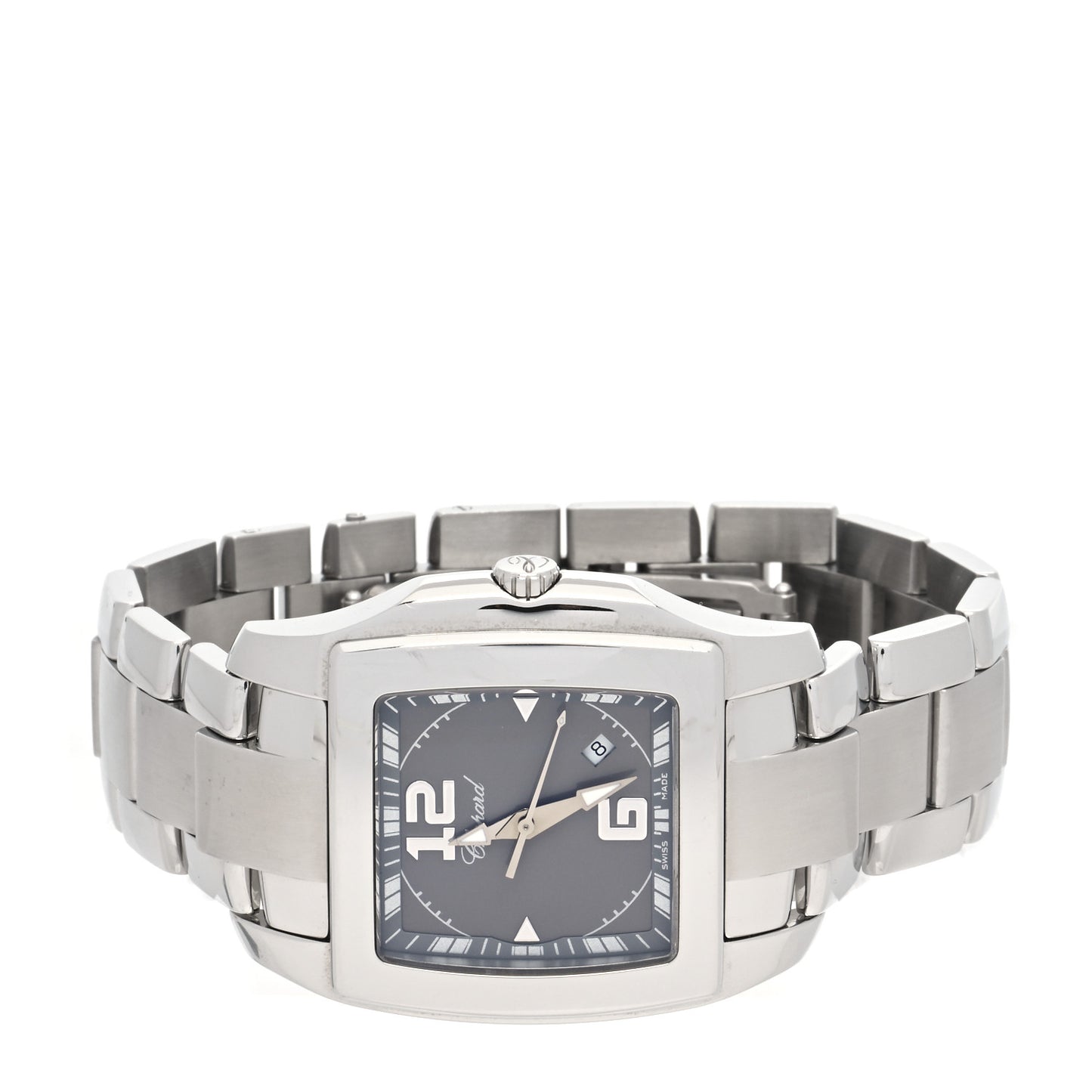 Stainless Steel 34mm Two O Ten Quartz Watch Grey