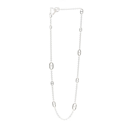 Hermes Sterling Silver Farandole Necklace 80 3 of 6