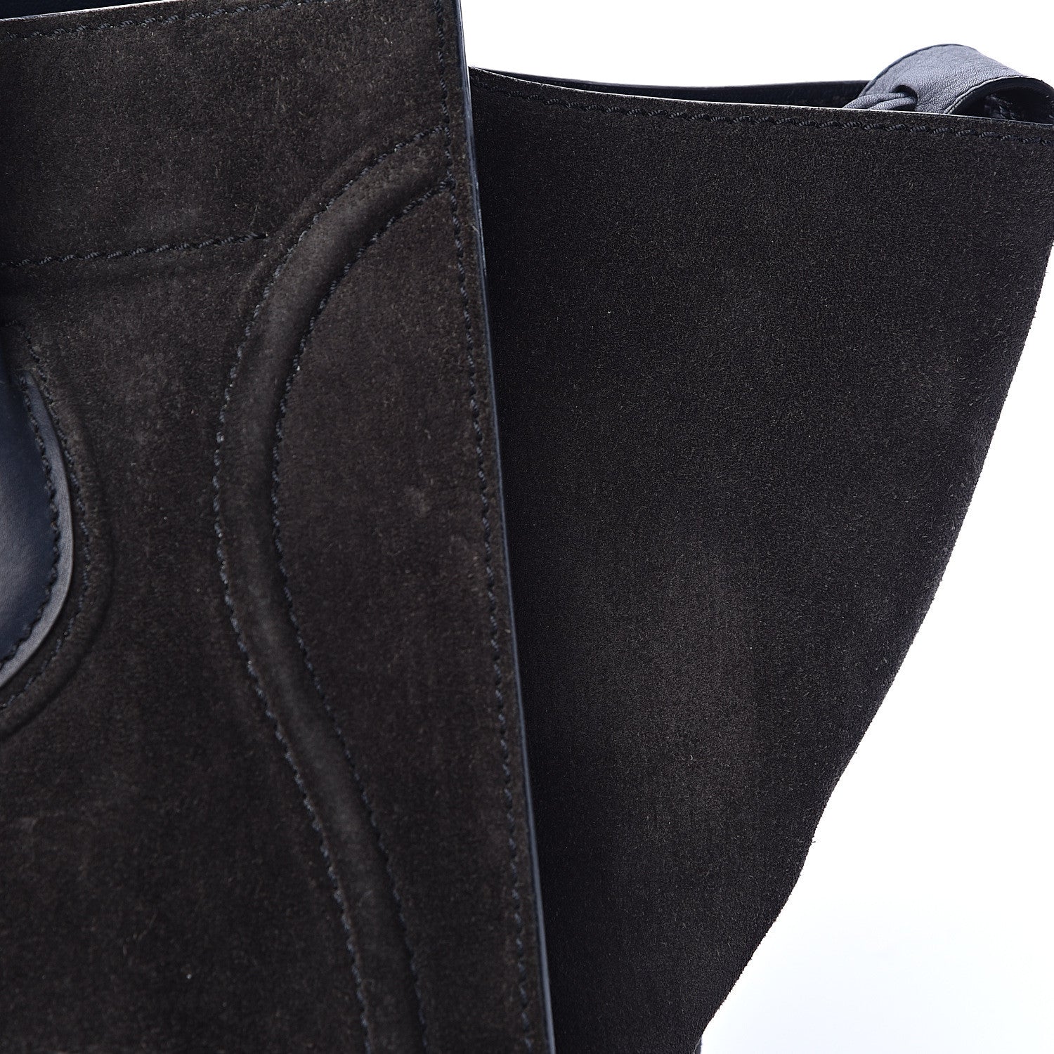 Celine Suede Medium Phantom Luggage Anthracite 18 of 22