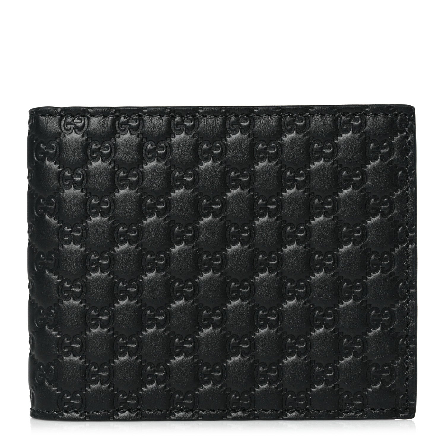 Gucci Micoguccissima Bi-Fold Wallet Black 1 of 6