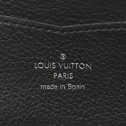 Louis Vuitton Calfskin Zippy Lockme Wallet Black 6 of 9