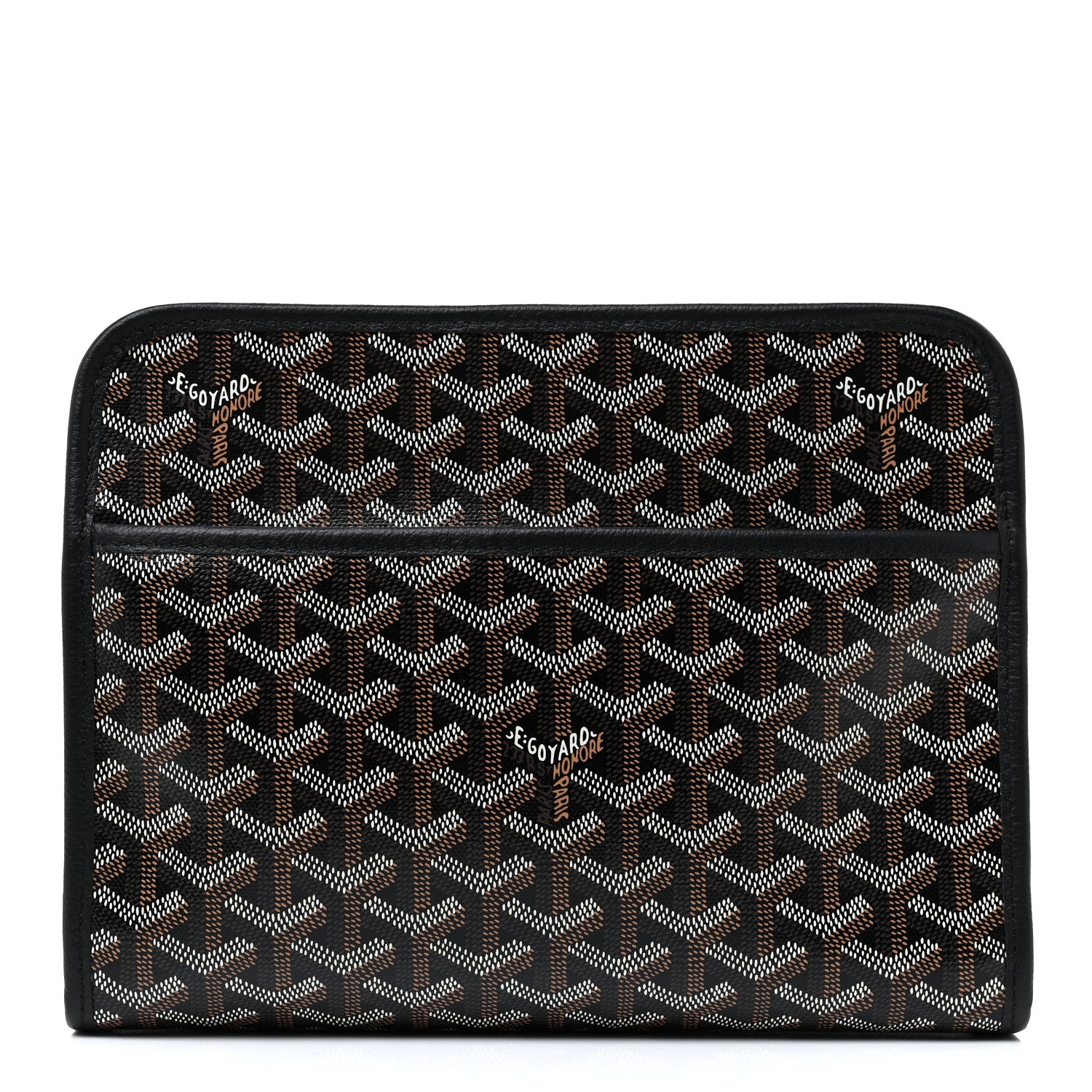 Goyard Goyardine Jouvence MM Toiletry Pouch Black 1 of 8