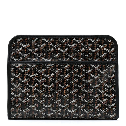 Goyard Goyardine Jouvence MM Toiletry Pouch Black 1 of 8