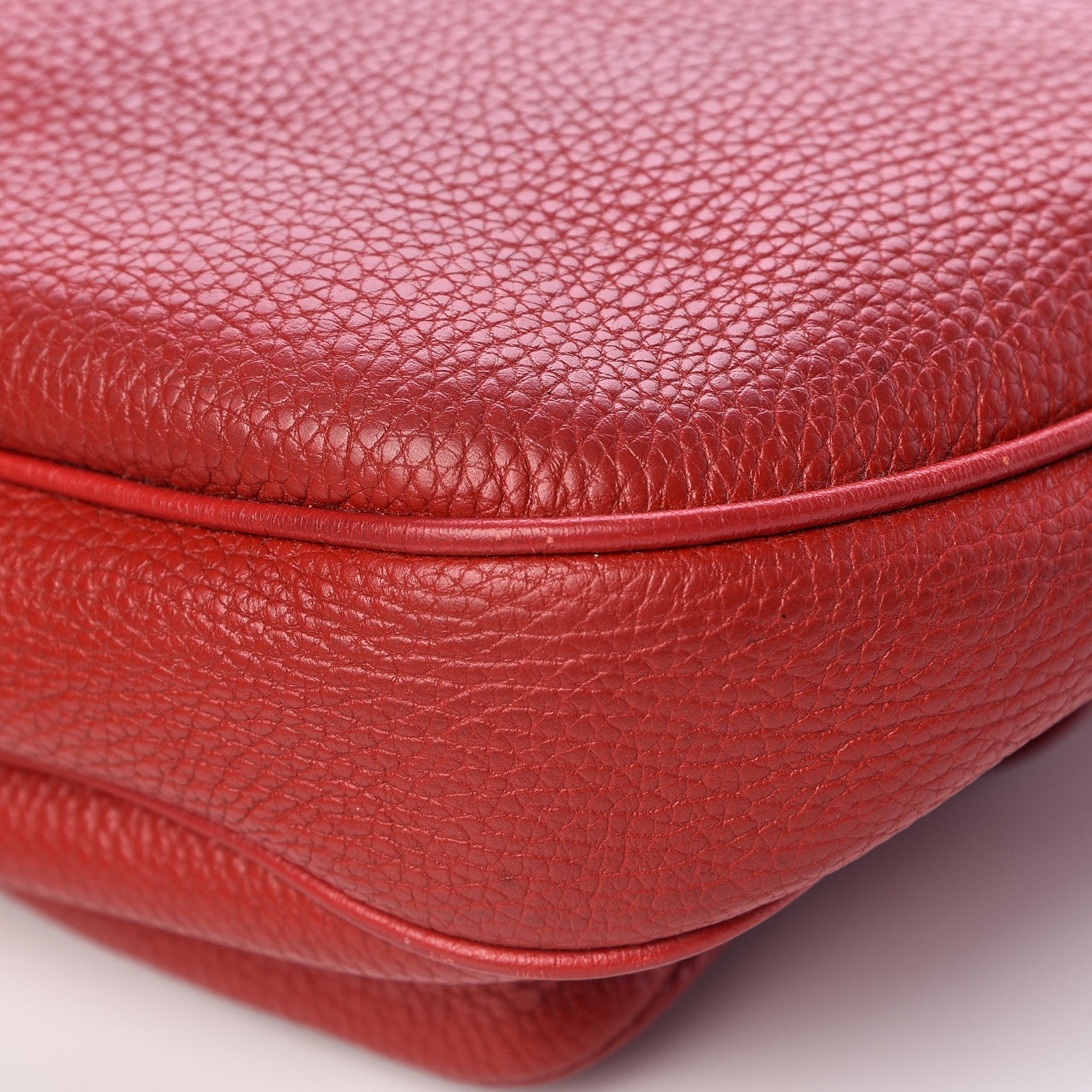 Prada Vitello Daino Hobo Rosso 12 of 14